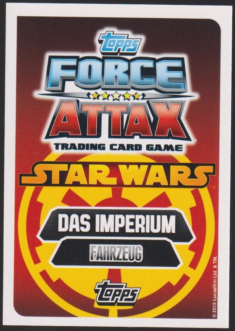 Topps Star Wars 2013 TIE-ADVANCED IMPERIUM (Film Version) TCG Rare #72 – Bild 2