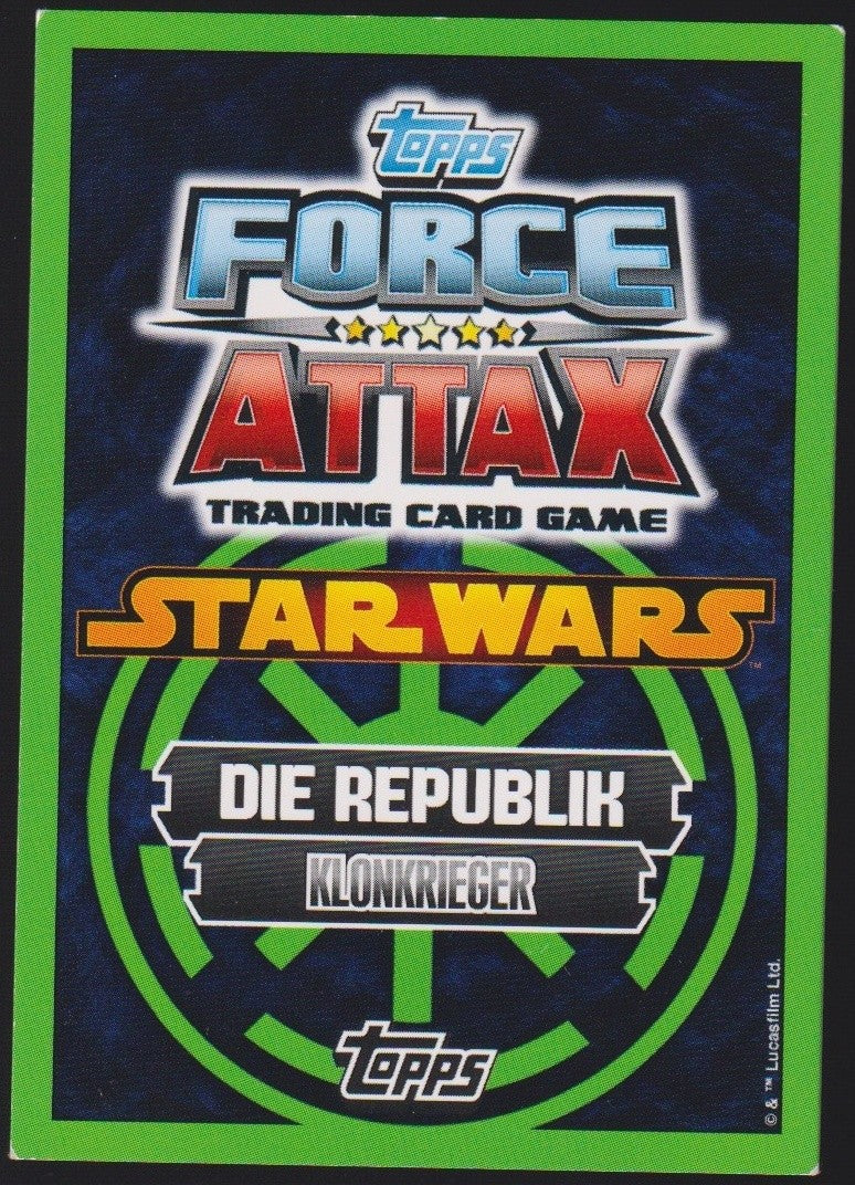 Topps Star Wars 2012 Klonkommandant Wolffe Republik TCG Rare #33 – Bild 2