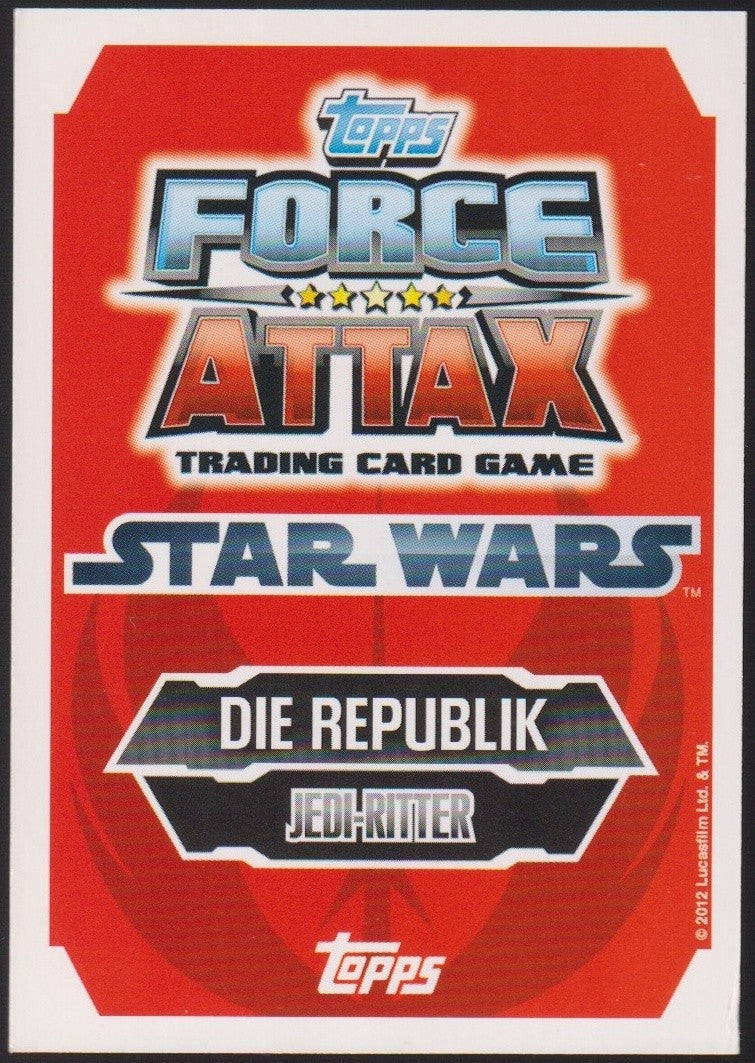 Topps Star Wars 2012 Obi-Wan Kenobi Republik Jedi TCG Rare #194 – Bild 2