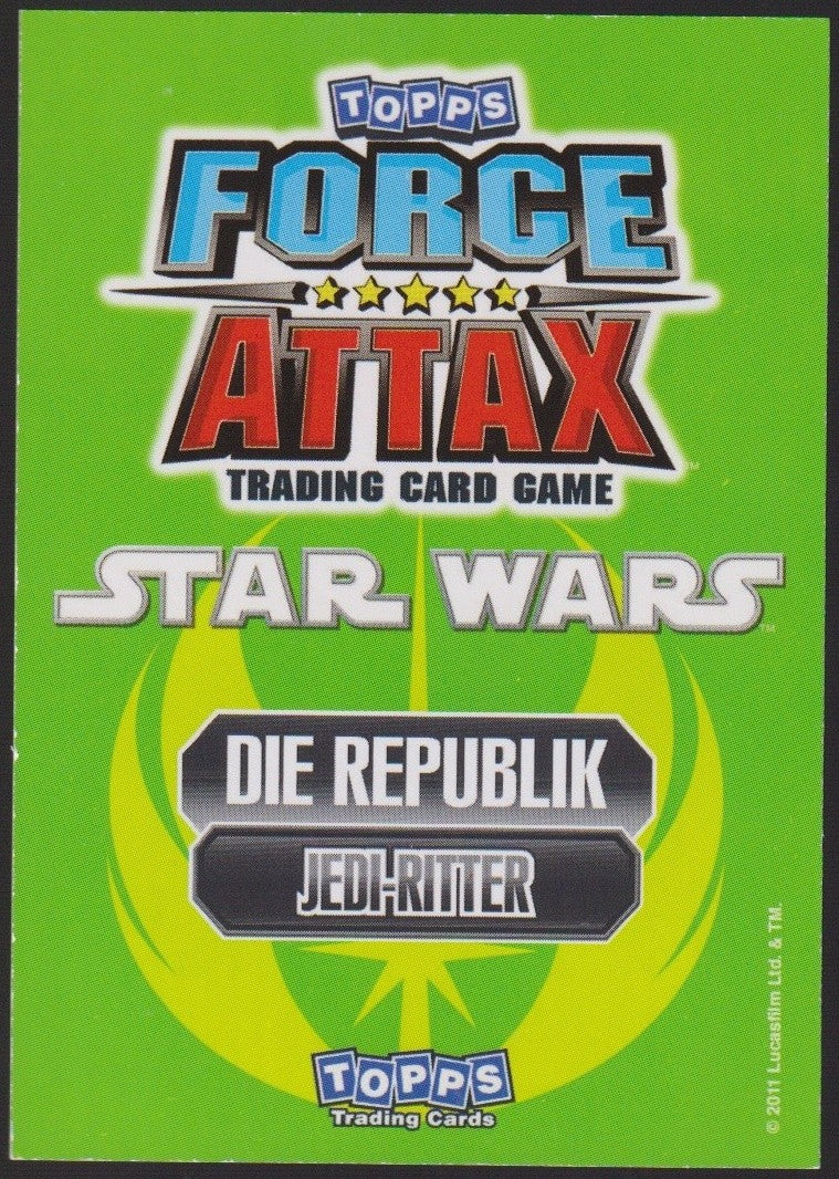 Topps Star Wars 2011 Plo Koon Jedi-Ritter Republik TCG Rare #233 – Bild 2