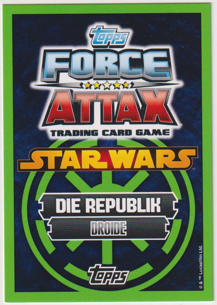Topps Star Wars 2015 C-3PO Republik Droide TCG Rare Nr. 59/21 – Bild 2