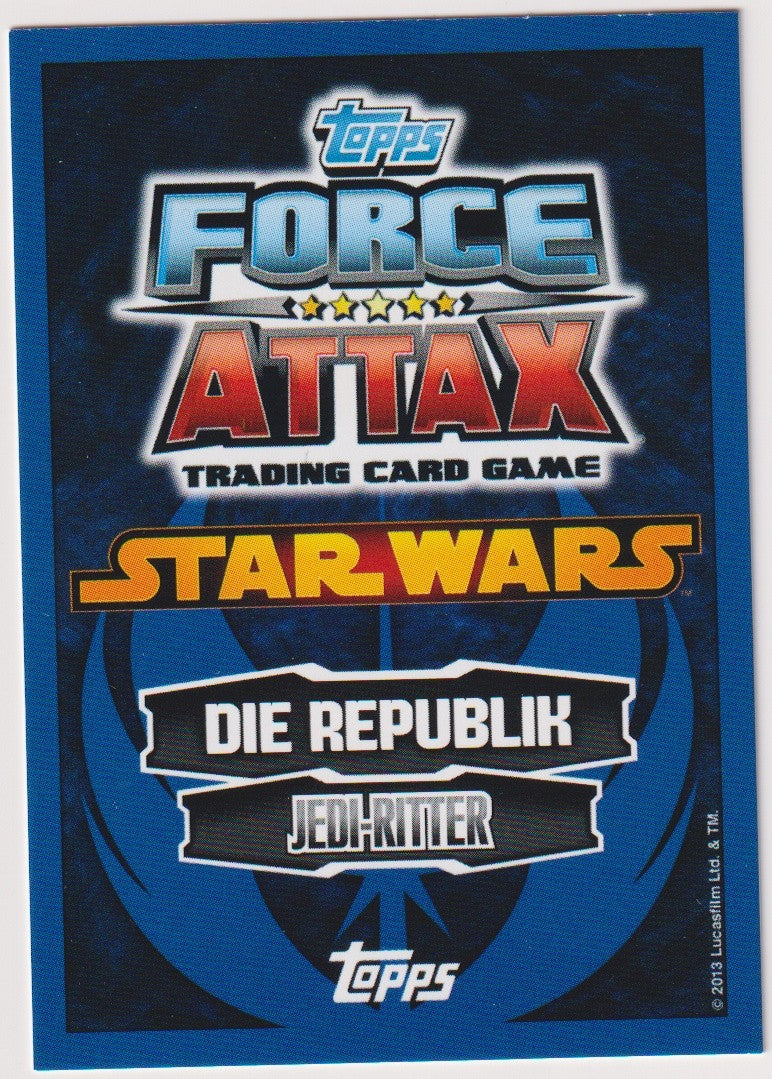 Topps Star Wars 2013 Anakin Skywalker Republik Jedi-Ritter TCG Rare – Bild 2