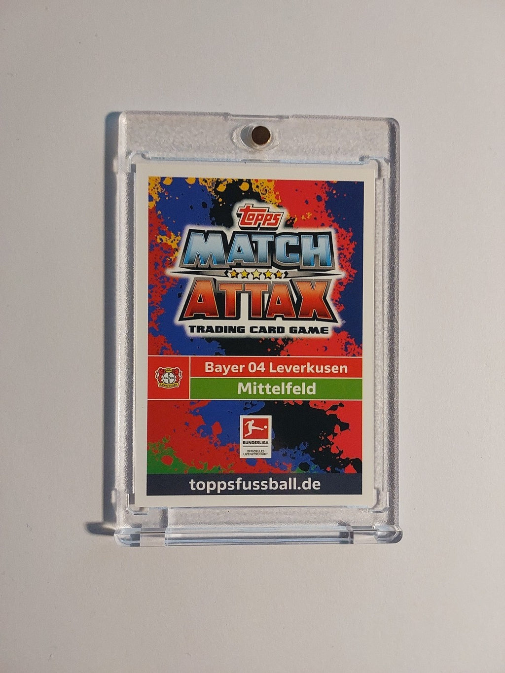 Topps Bundesliga 2020-21 Charles Aranguiz On Card Auto Bayer Leverkusen Parallel – Bild 2