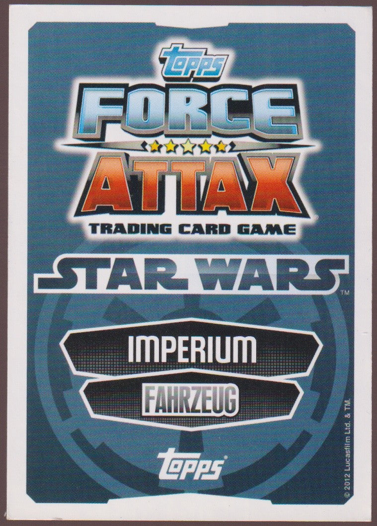 Topps Star Wars 2012 TIE-BOMBER Fahrzeug TCG Rare – Bild 2