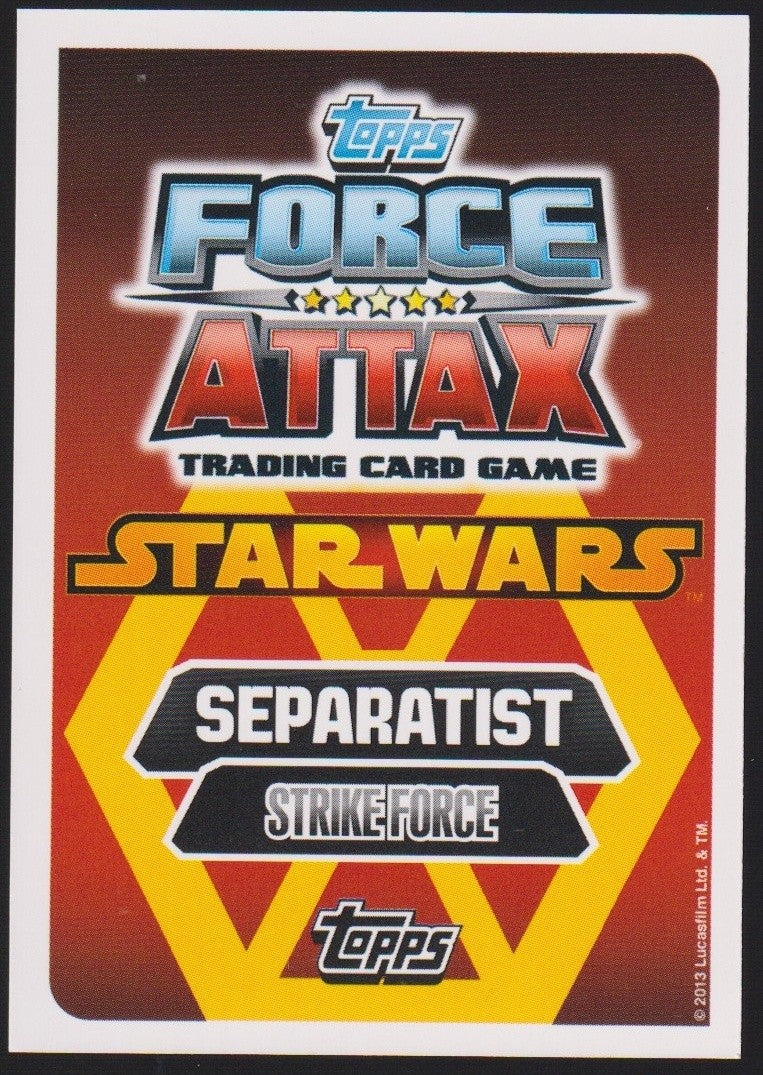 Topps Star Wars 2013 Count Doku (Movie) Separatist Sith Full Art TCG Rare #188 – Bild 2