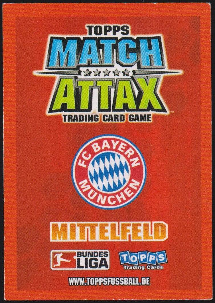 Topps Match Attax Robbie Ze Roberto FC Bayern München Bundesliga Parallel Rare – Bild 2