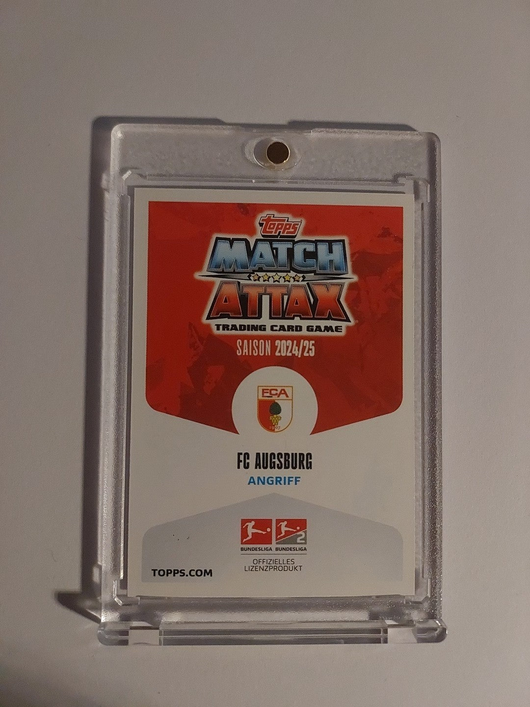 Topps Bundesliga 2024-25 Phillip Tietz FC Augsburg (On Card Auto) – Bild 2