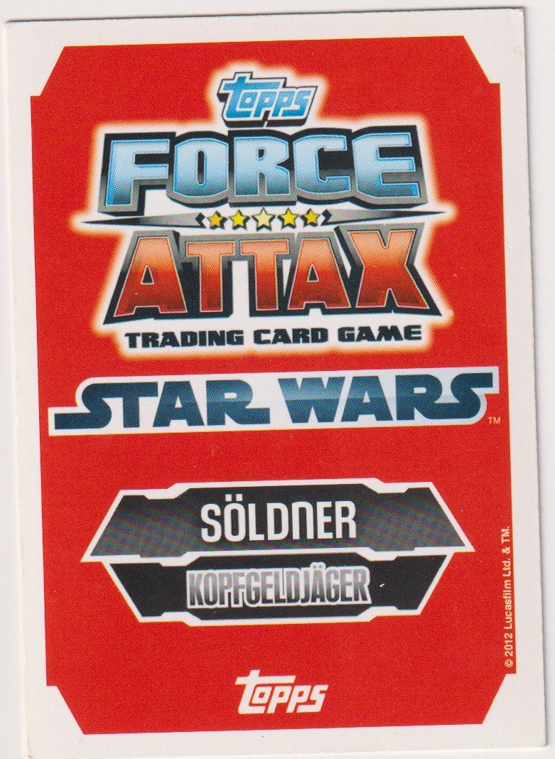 Topps Star Wars 2012 Bossk Kopfgeldjäger Unterwelt TCG Rare #240 – Bild 2