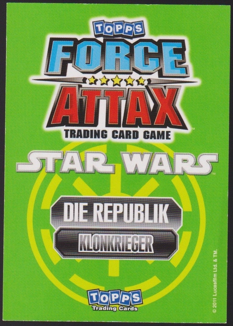 Topps Star Wars 2011 Klon Arf Trooper Republik Klonkrieger TCG Rare #57 – Bild 2