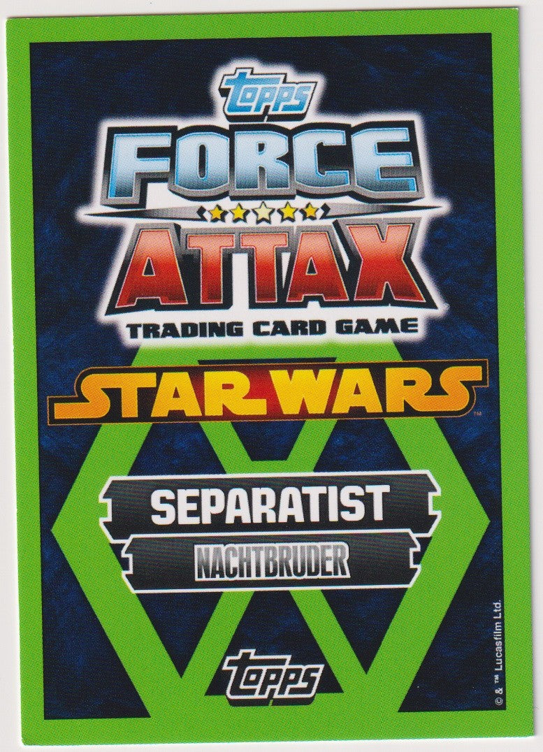Topps Star Wars 2015 Savage Opress Separatisten Sith TCG Rare – Bild 2
