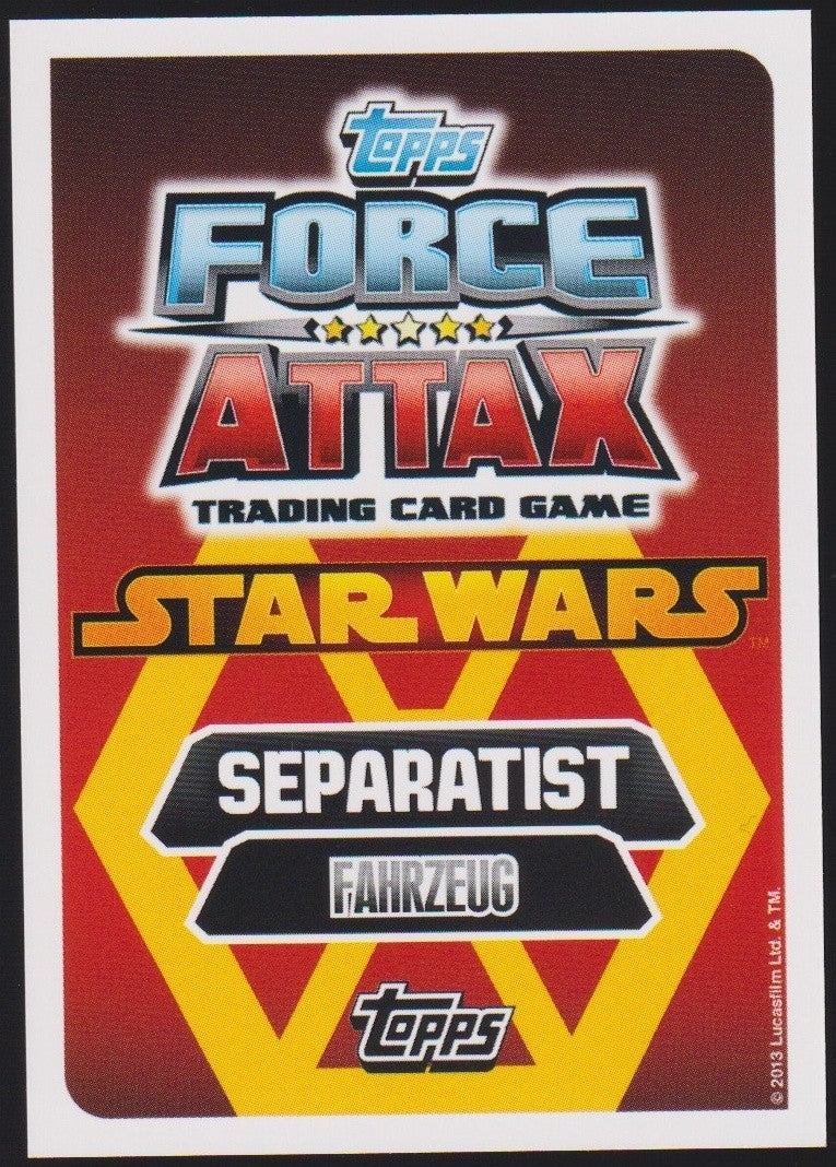 Topps Star Wars 2013 Droide-Kontrollschiff Separatist TCG Rare #151 – Bild 2