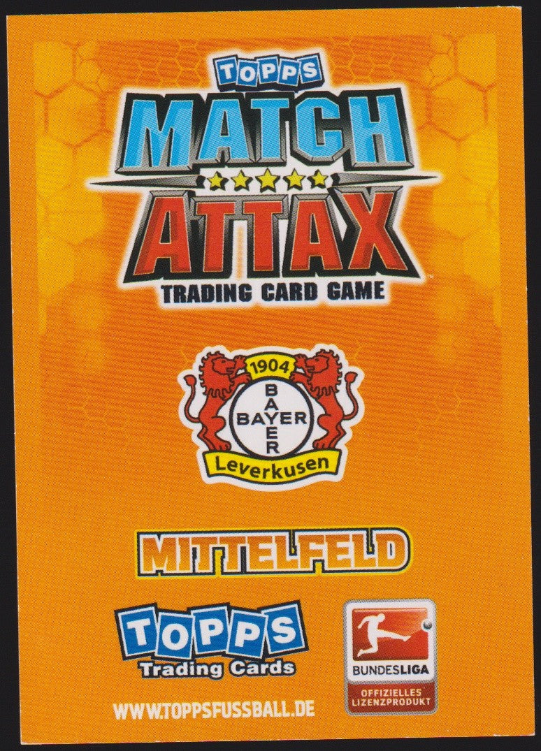 Topps Match Attax Michael Ballack Bayer Leverkusen Bundesliga Parallel – Bild 2