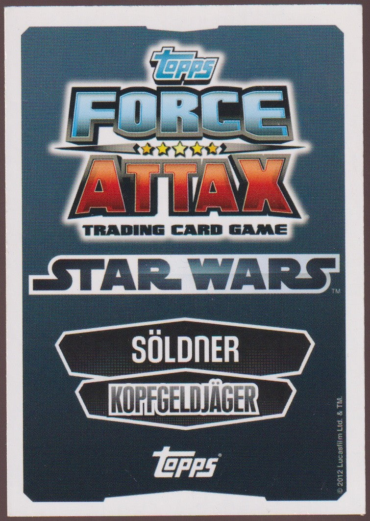Topps Star Wars 2012 Boba Fett Kopfgeldjäger Söldner TCG Rare – Bild 2