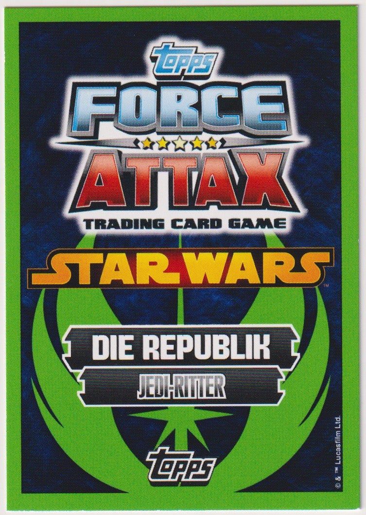 Topps Star Wars 2015 Barriss Offee Republik Jedi-Ritter TCG Rare – Bild 2