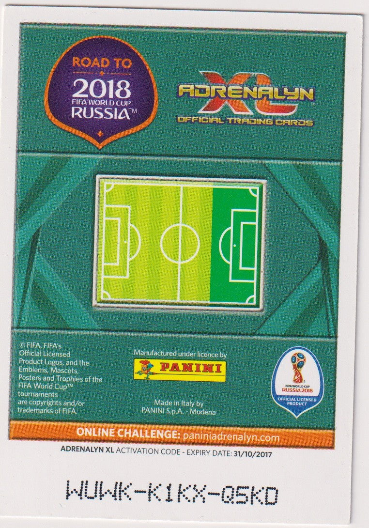 Panini Adrenalyn XL 2017-18 John Guidetti Sweden Road to 2018 FIFA World Cup – Bild 2