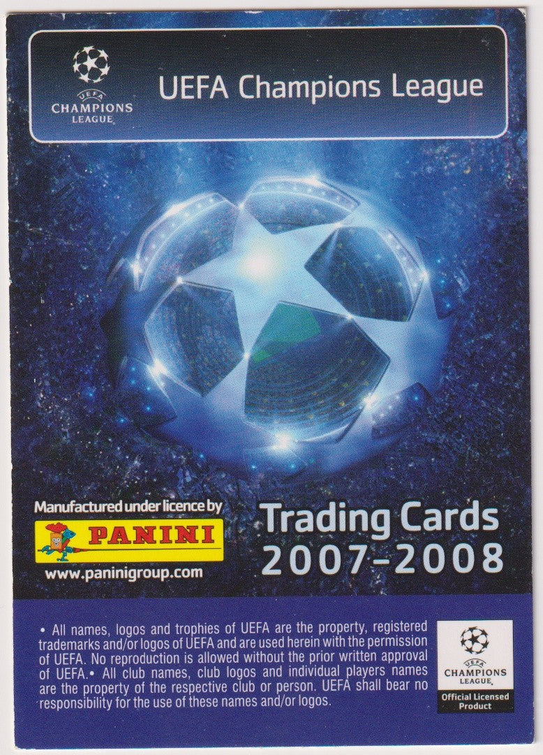 Panini 2007-08 Arjen Robben Real Madrid Parallel Rare 196 – Bild 2
