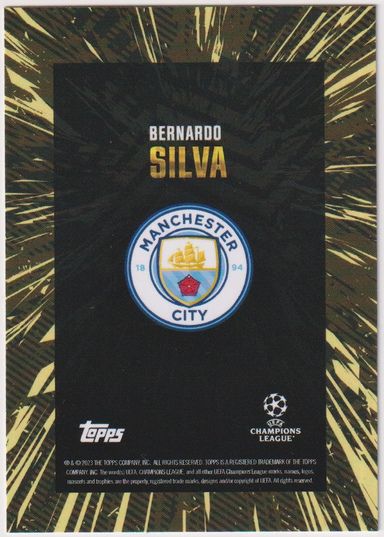 Topps Champions League 2022-23 Bernardo Silva Manchester City X WHIP Parallel – Bild 2