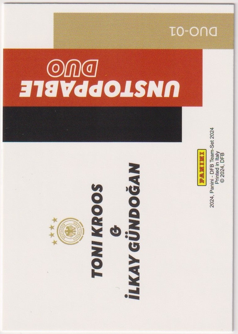 Panini 2023-24 Toni Kroos & Ilkay Gündogan Deutschland DFB Team-Set 2024 – Bild 2