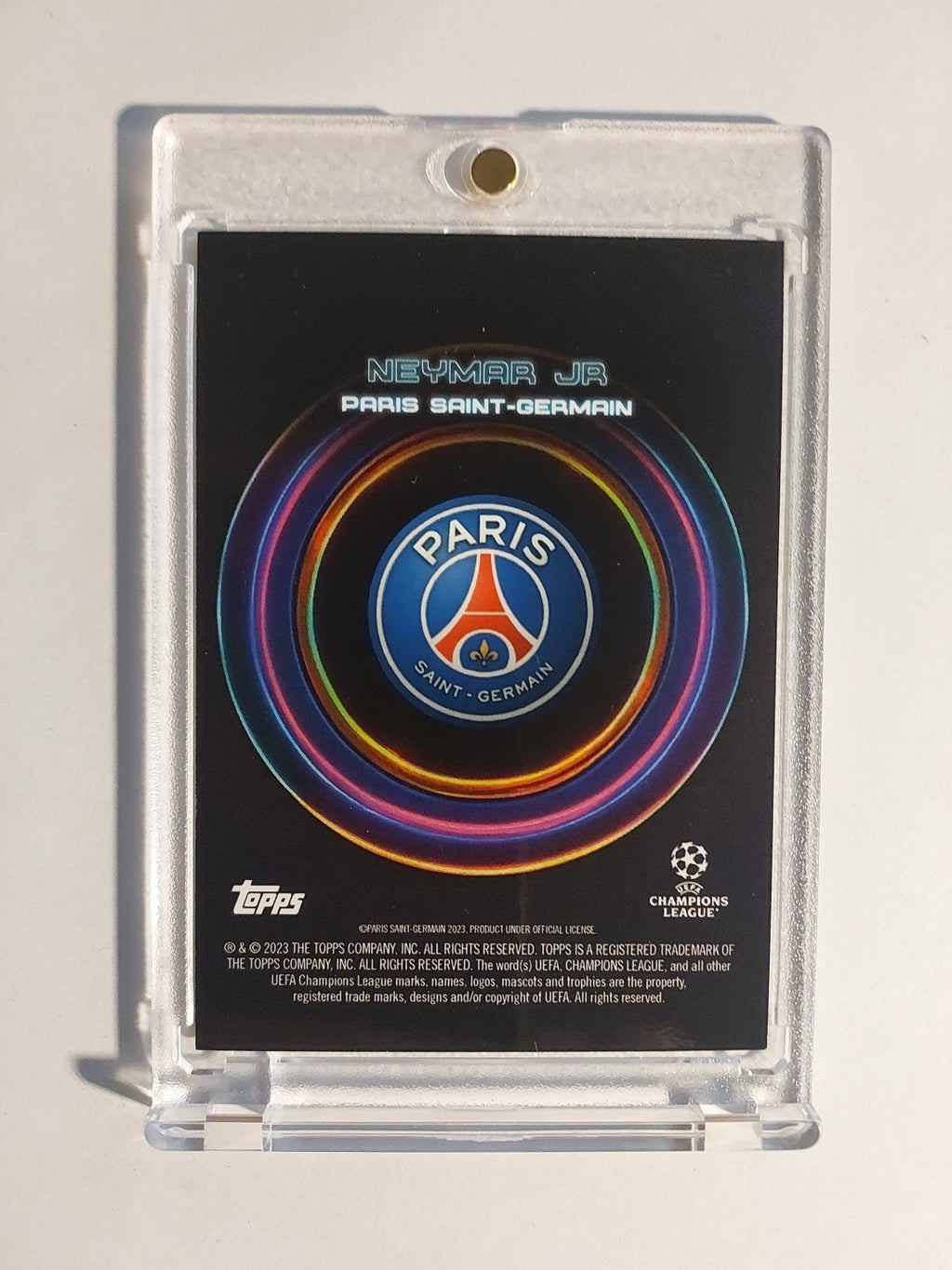 Topps Showtime 2022-23 Neymar Jr Paris Saint-Germain Parallel Insert Ultra Rare – Bild 2