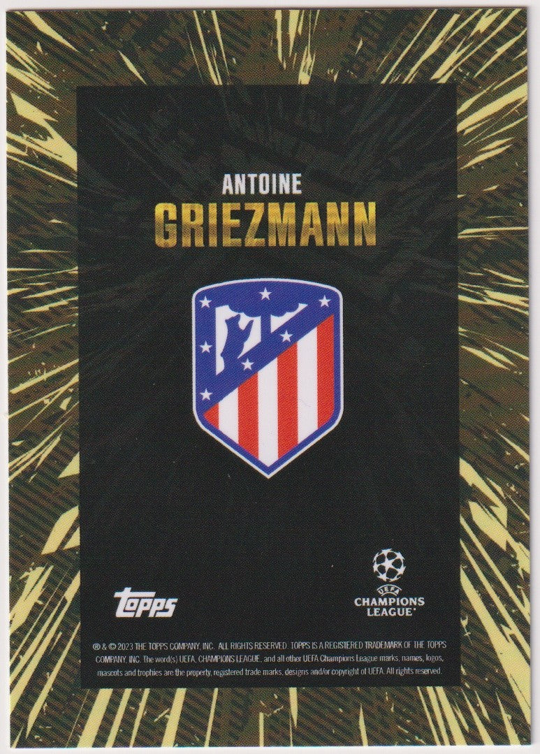 Topps UEFA Champions League Antoine Griezmann Atlético Madrid x Whip Parallel – Bild 2
