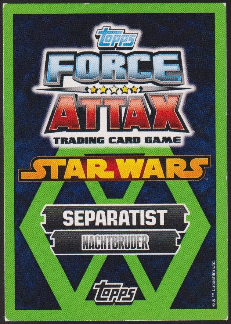 Topps Star Wars 2011 Savage Opress Nachtbruder Separatist TCG Rare #25 – Bild 2