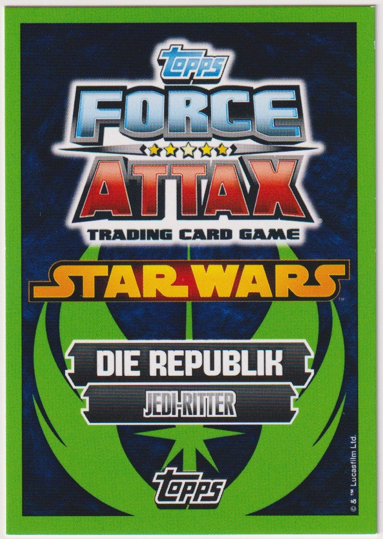 Topps Star Wars 2015 Yoda Republik Die Jedi-Ritter TCG Rare – Bild 2