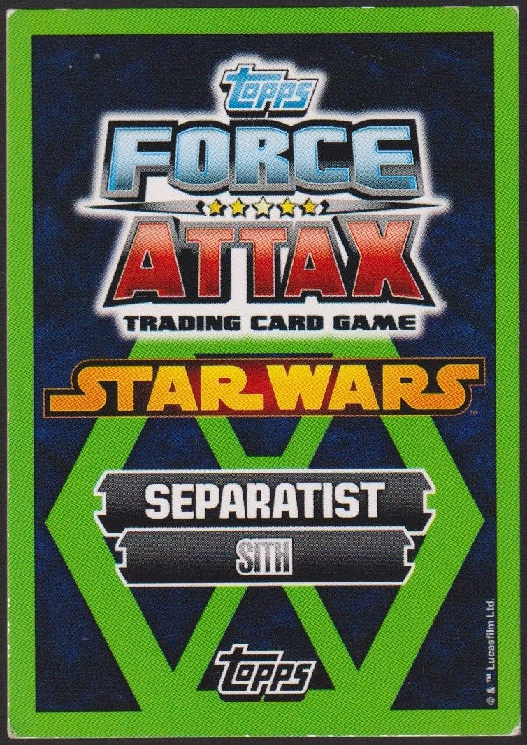 Topps Star Wars 2011 Darth Maul Sith Separatisten TCG Rare #LEDM – Bild 2