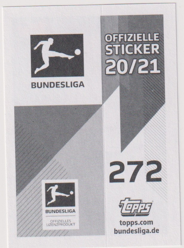 Topps Flatex 2020-21 Matthias Ginter On Card Auto Borussia Mönchengladbach – Bild 2
