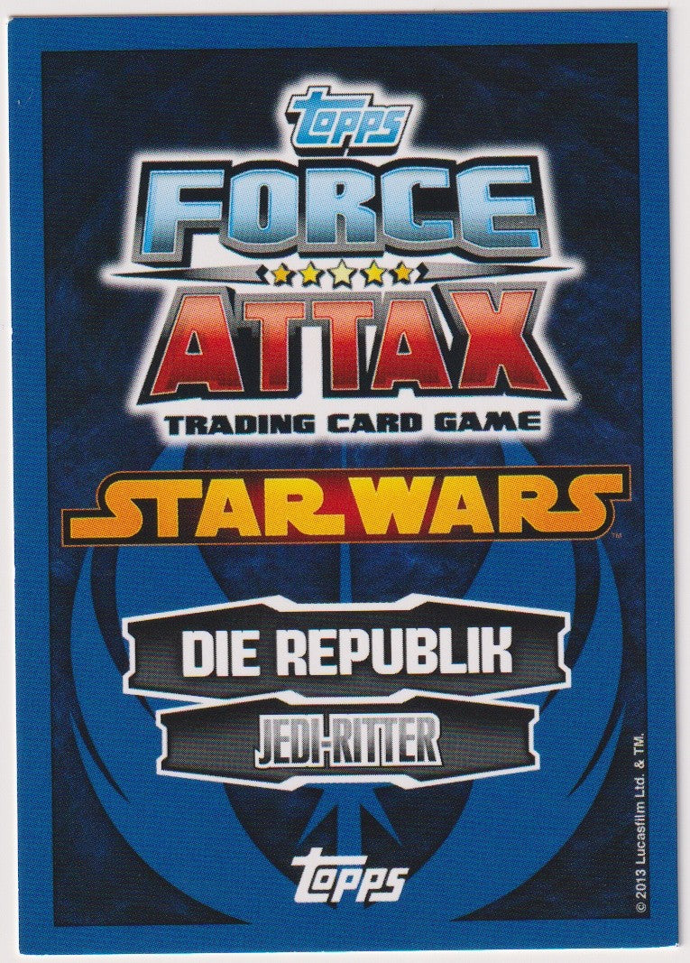 Topps Star Wars 2013 Kit Fisto Republik Jedi-Ritter TCG Rare #76 – Bild 2