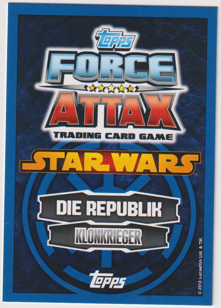 Topps Star Wars 2013 Klonkommandant Cree Republik TCG Rare #61 – Bild 2