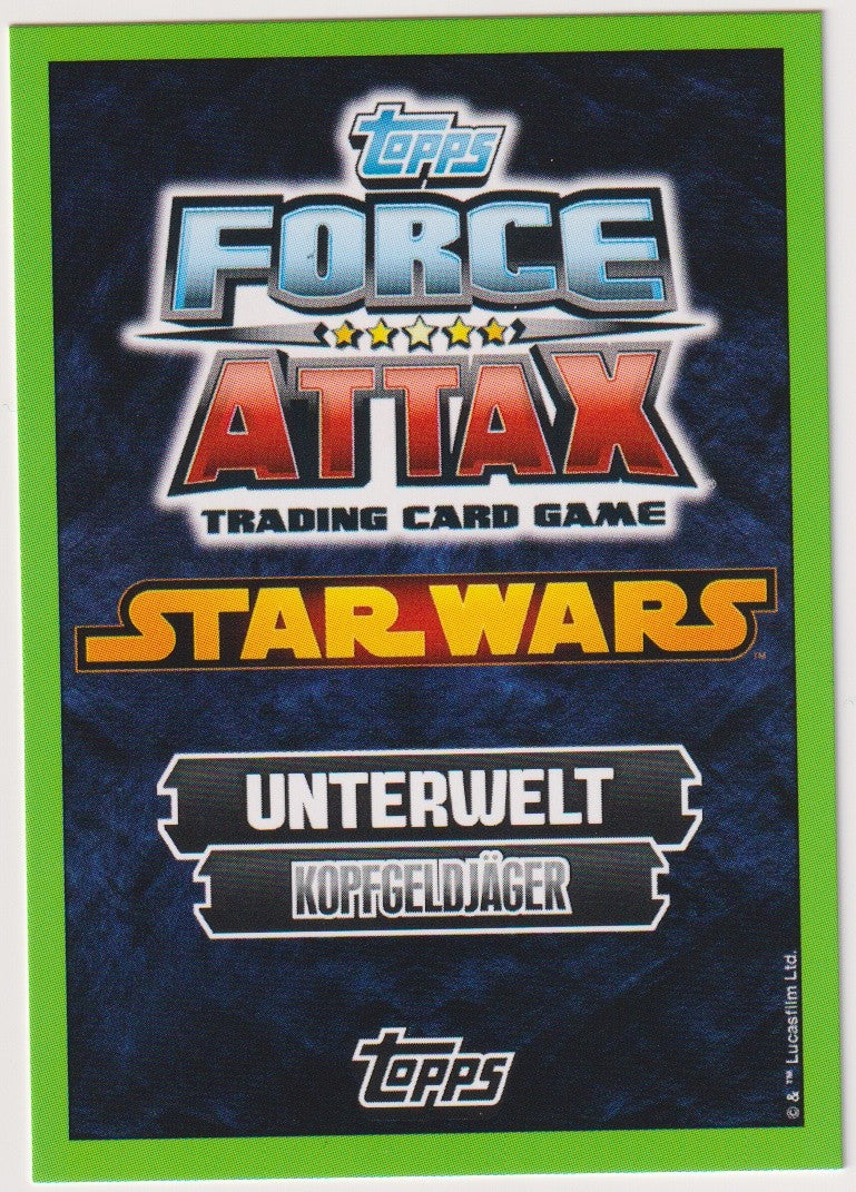 Topps Star Wars 2012 Rako Hardeen Unterwelt TCG Rare #91 – Bild 2