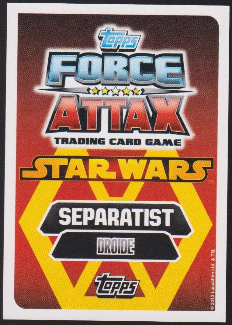 Topps Star Wars 2013 MAGNAWÄCHTER Separatist (Film Version) TCG Rare #141 – Bild 2