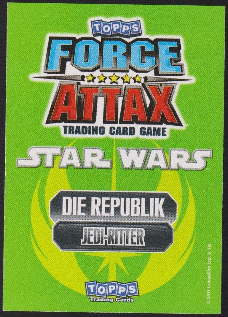 Topps Star Wars 2011 Anakin Skywalker Republik TCG Ultra Rare #225 – Bild 2