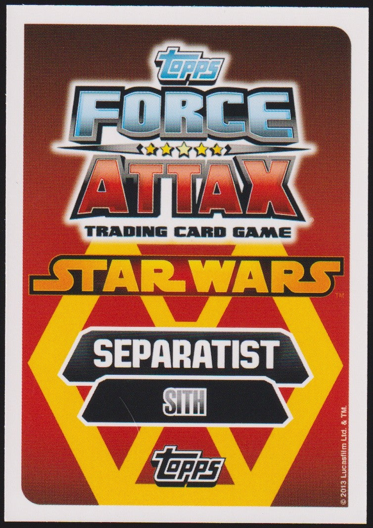 Topps Star Wars 2013 General Grievous Separatisten Sith TCG Rare – Bild 2