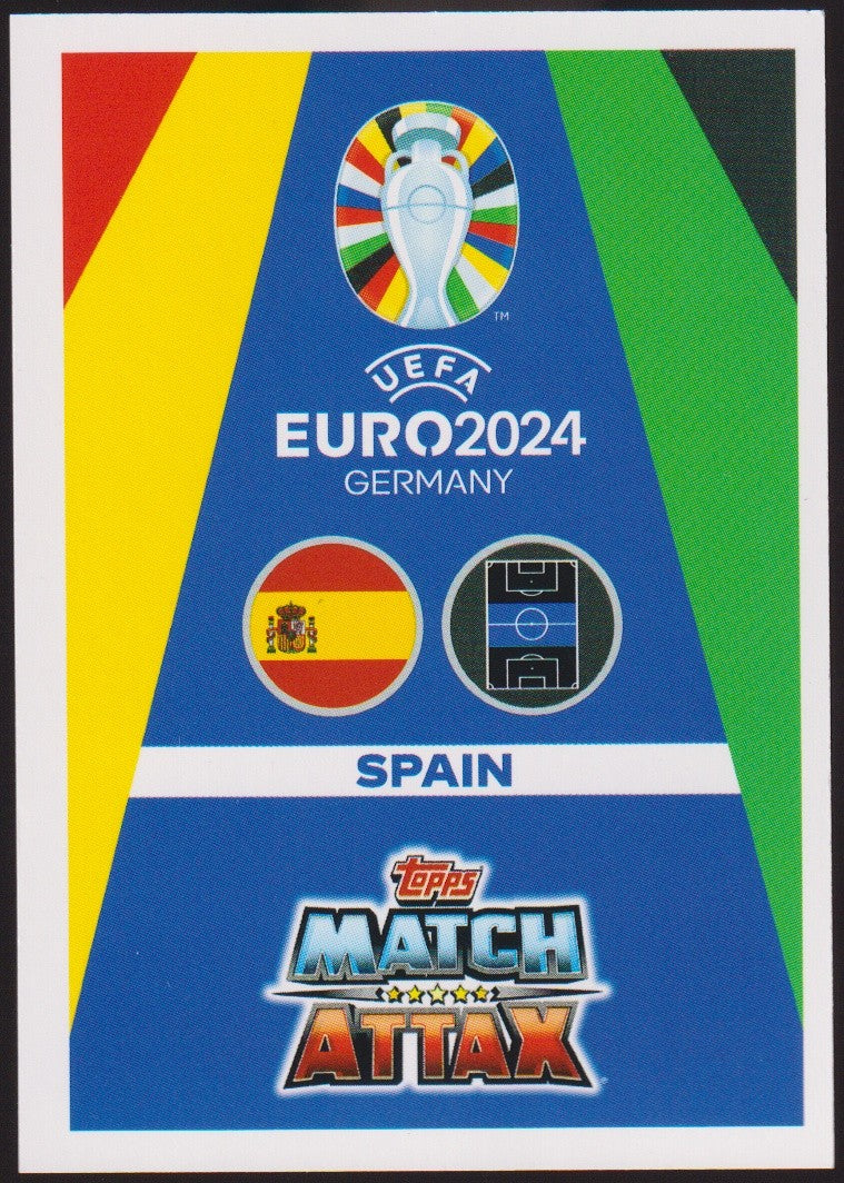 Topps Match Attax 2023-24 Pedri Spanien Parallel Rare – Bild 2