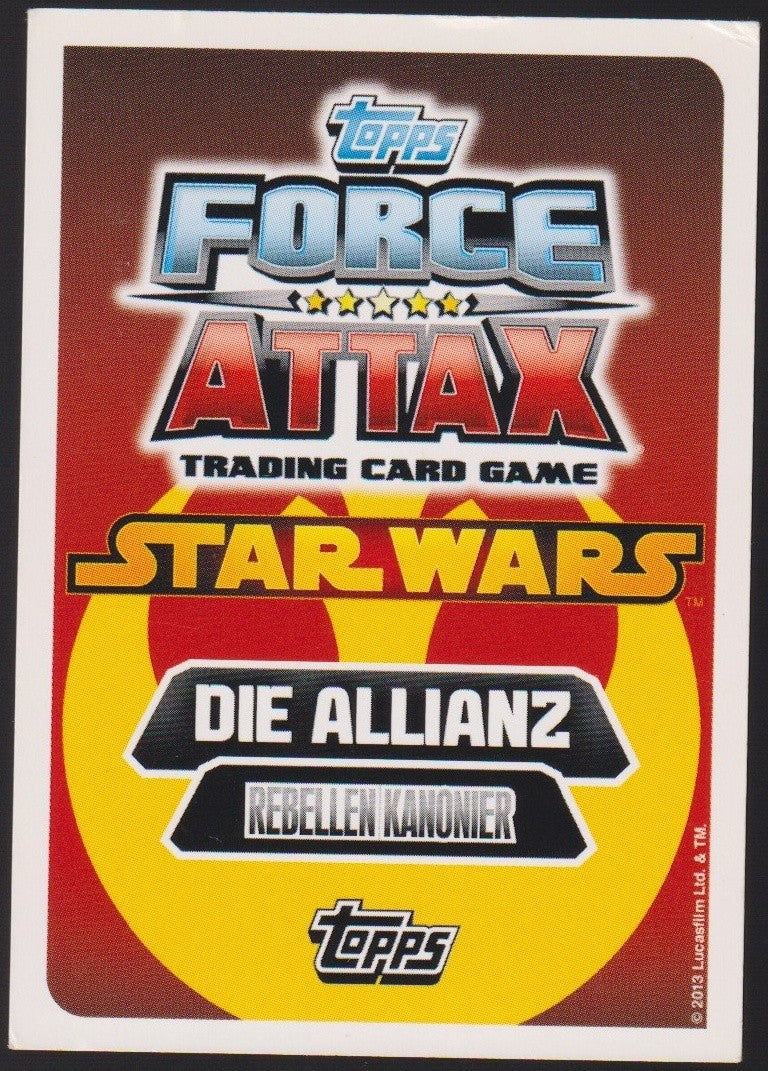 Topps Star Wars 2013 Rebellen Kommando Rebellen (Film Version) TCG Rare #58 – Bild 2
