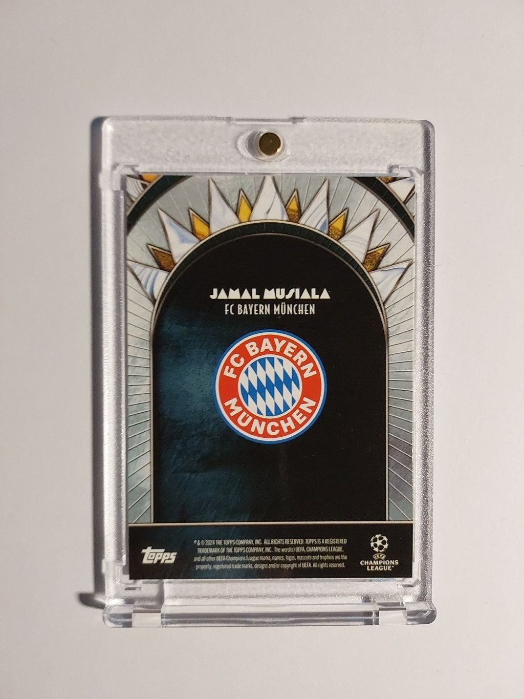 Topps UCC Deco 2023-24 Jamal Musiala Bayern München Parallel Ultra Rare Hit – Bild 2
