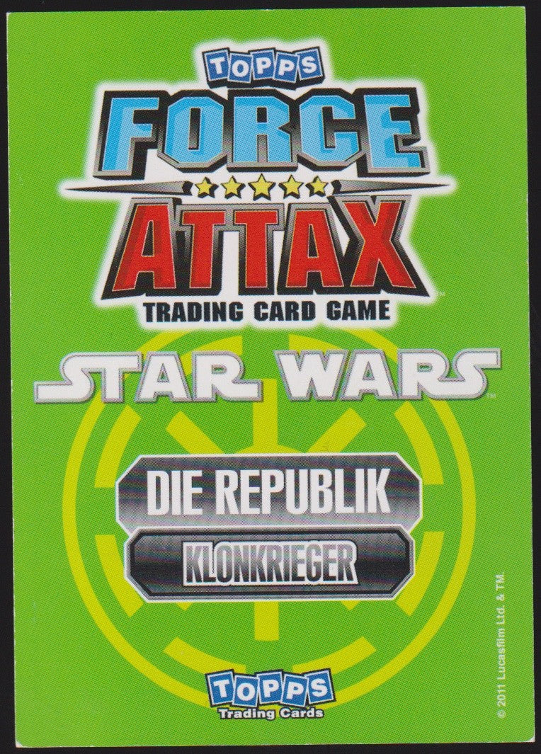 Topps Star Wars 2011 Klon-Commando Scorch Republik TCG Rare #53 – Bild 2