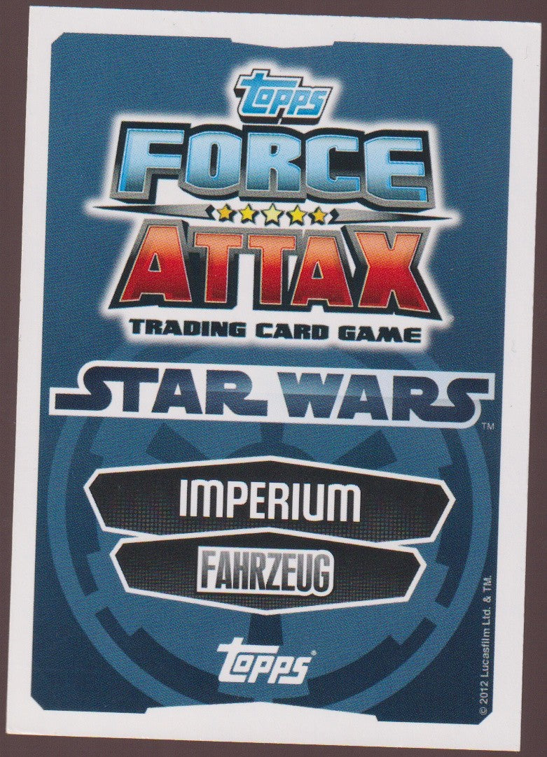 Topps Star Wars 2012 Super-Sternenzerstörer Imperium Fahrzeug TCG Rare Nr. 51 – Bild 2