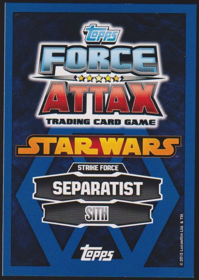 Topps Star Wars 2013 General Grivous Sith Separatisten Full Art TCG Rare #183 – Bild 2