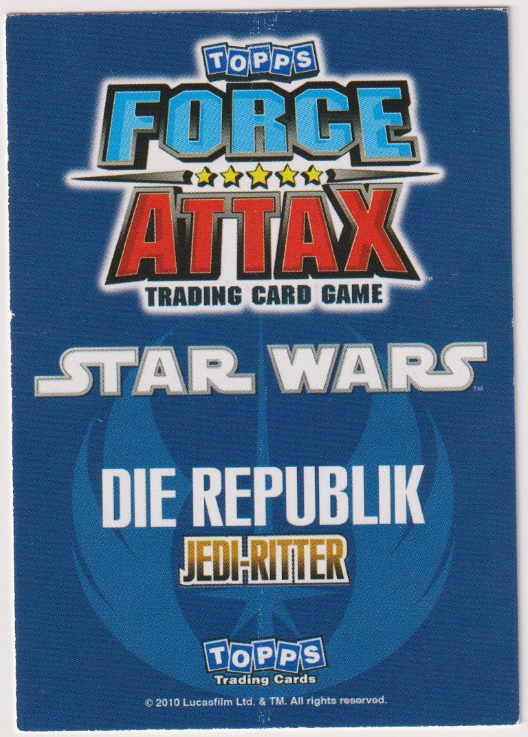 Topps Star Wars 2010 Anakin Skywalker & Captain Rex Jedi-Ritter TCG Rare – Bild 2