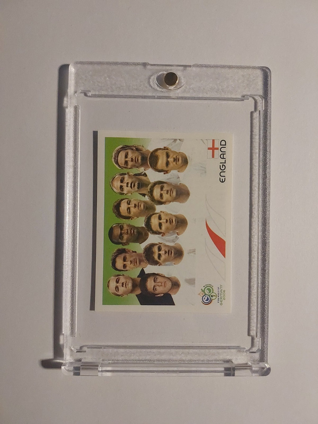 Panini WM 2006 Lampard & Gerrard & Ferdinand & Beckham England Legend Parallel – Bild 2