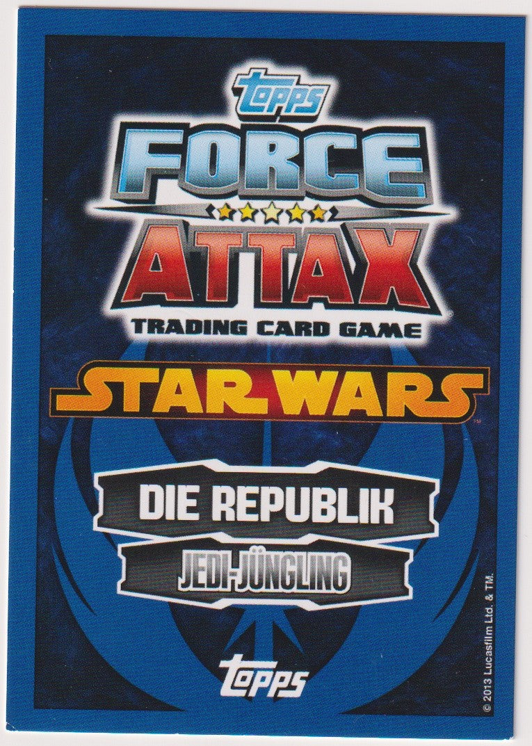 Topps Star Wars 2013 Gungi Republik Jedi-Jüngling TCG Rare #67 – Bild 2