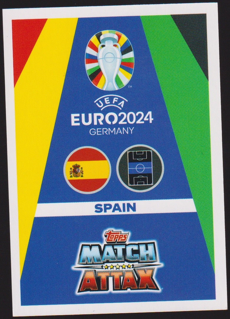 Topps Match Attax 2023-24 Pedri Spanien Parallel Rare – Bild 2
