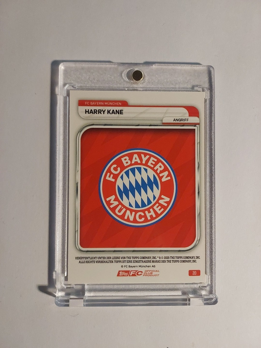 Topps Bayern München Tin Collector 2025-26 Harry Kane Parallel 26/50 Ultra Rare – Bild 2