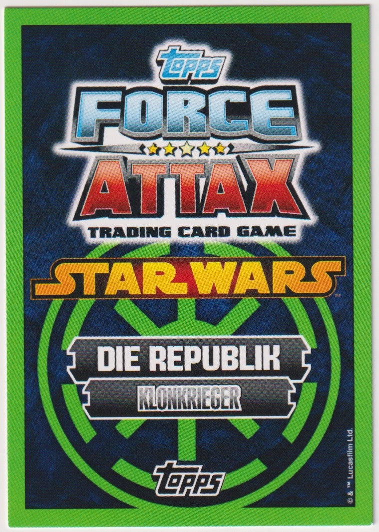 Topps Star Wars 2015 Klonkommandant Cody Republik Klonkrieger TCG Rare – Bild 2