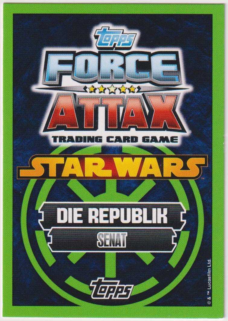 Topps Star Wars 2015 Senator Bail Organa Republik Senat TCG Rare – Bild 2