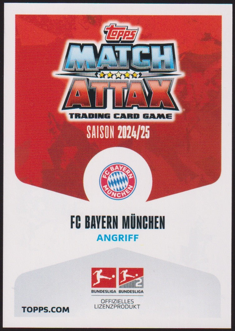 Topps Match 2023-24 Michael Olise FC Bayern München Saison 2024/25 Parallel – Bild 2