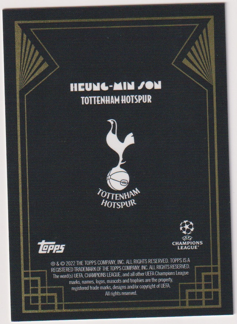 Topps DECO Heung-Min Son Tottenham Hotspur Golden Great Parallel Rare – Bild 2