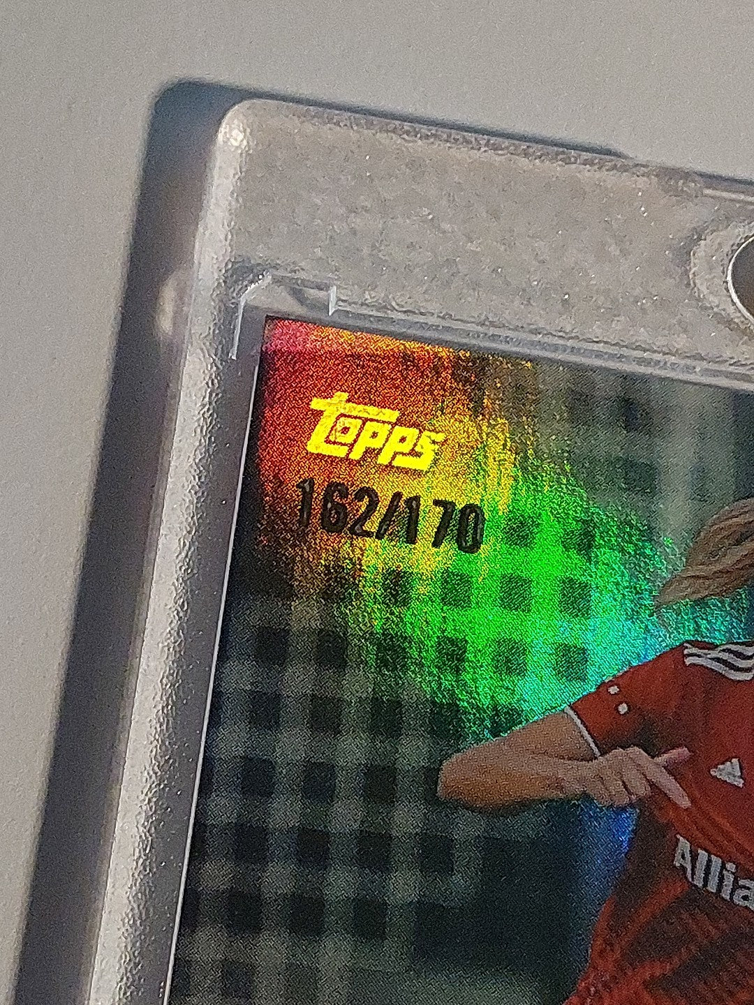 Topps Bayern München 2020-21 Carina Wenninger Parallel 162/170 Refractor Rare – Bild 2